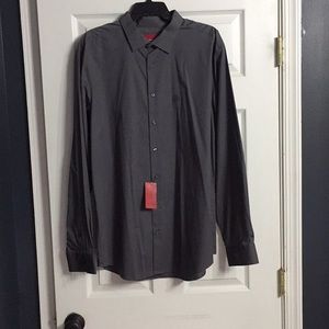 NWT Alfani slimfit/stretch button-up dress shirt